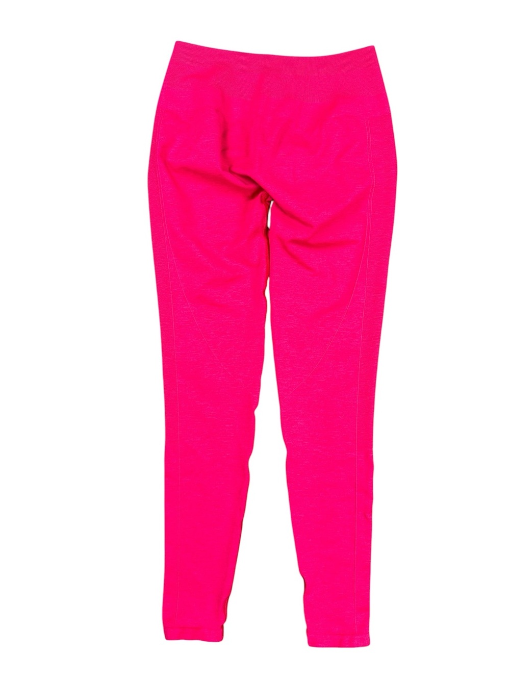 Better Bodies Pink Seamless Ruched Leggings High Waisted Athletic Women’s Medium